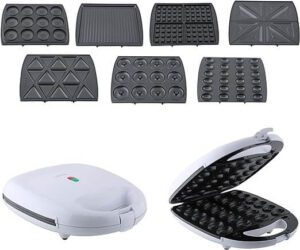 AL SAIF 1400W Electric 7 Slice in 1 Waffle Maker JN1924