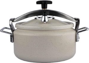 AL SAIF Aluminum Granite Pressure Cooker Iron Handle 6 Liter K98806-SH-PW