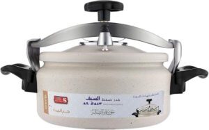 AL SAIF Aluminum Granite Pressure Cooker Short Height K98806-PW