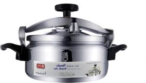 AL SAIF Aluminum Pressure Cooker Short Height 6 Liter K99906