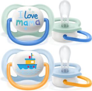 AVENT Philips Ultra Air Pacifier for 0-6m Orthodontic & BPA-Free 2 pcs