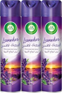 Air Wick Air Freshener Aerosol Lavender 300Ml Pack Of 3 - افضل معطر جو