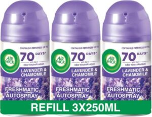 Air Wick Air Freshener Freshmatic Refill Lavender 250ml 2&1 FREE