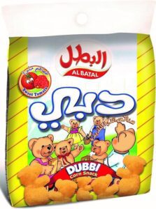 Al Batal Dubbi Sweet Tomato Corn Snack 20 x 15g