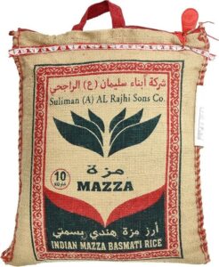 Al Rajhi Indian Mazza Basmati Rice- 10Kg Pack of 1