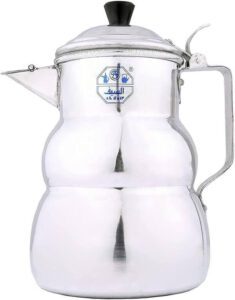 Al Saif New Belly Design Aluminium Milk Jug 1.8 Liter