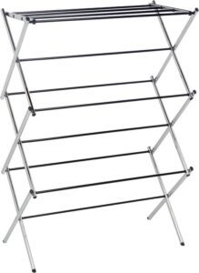 Amazon Basics Foldable Laundry Rack for Air Drying Clothing SL-DRYM-005 - افضل منشر غسيل