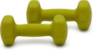 AmazonBasics Neoprene Dumbbells Set of 2 - افضل انواع الدمبل