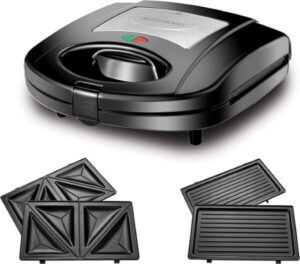 BLACK+DECKER Sandwich & Grill Maker 650-780W Power TS2120-B5