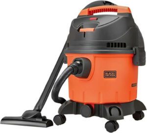 BLACK+DECKER Wet and Dry Tank Drum Vacuum Cleaner WDBD15-B5 - افضل مكنسه للجاف والرطب