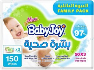 Babyjoy Healthy Skin 3X50 150 Baby Wet Wipes