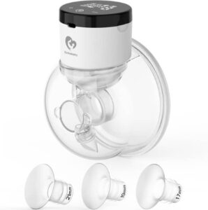 Bellababy Hands-Free Breast Pump Wearable Upgraded with 17mm 19mm 21mm Inserts - افضل شفاط حليب كهربائي