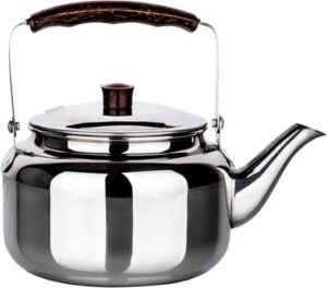 Bister Tea Kettle with Wooden Backlite Handle 2 Liter - افضل ابريق شاي