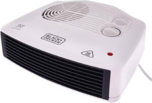 Black+Decker 2400W Horizontal Fan Heater White Hx230-B5 (أفضل دفاية كهرباء)