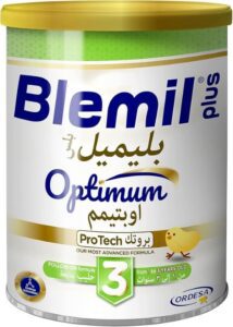 Blemil Plus 3 Optimum Protech Follow-On Formula Cow's Milk Powder For Toddlers From 1 To 3 Years 400G White