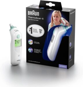 Braun Braun Thermoscan 6 Irt 6515 Ear Thermometer - افضل ميزان حرارة للاطفال