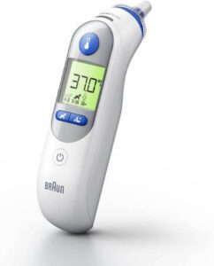 Braun IRT 6525 Healthcare ThermoScan 7 Ear thermometer with Age Precision - افضل ميزان حرارة للاطفال