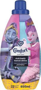 COMFORT Cloth Family Concentrated Fabric Softener Tropical Coconut for a limited time only 895ml - افضل منعم ملابس