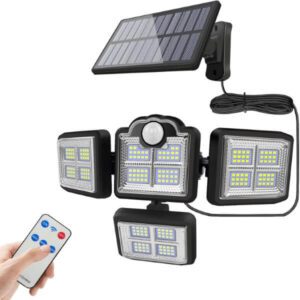 CTDZLED Solar Lights Outdoor Motion Sensor Security Lights