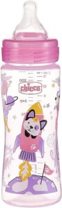 Chicco Bottle Plastic Well Being 330 Ml - افضل رضاعة اطفال بلاستيك