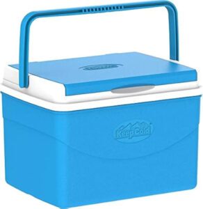 Cosmoplast Keep Cold Plastic Picnic Cooler Icebox Lunchbox ‎5-liters ‎Blue - افضل حافظة ثلج