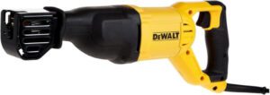 Dewalt 1100W 0-2400Spm Reciprocating Saw Yellow-Black Dwe305Pk-B5 - افضل منشار كهربائي