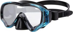 Diving Goggles Kids Diving Glasses Snorkel 180°Panoramic Diving Mask Anti-Fog and Anti-Leak