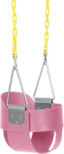 Eastern Jungle Gym Heavy-Duty High Back Full Bucket Toddler Swing Seat - افضل مراجيح للاطفال