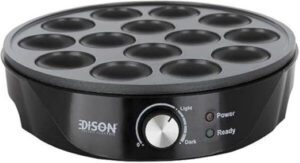 Edison Mini Pancake Black 14 Large Eye 1000W