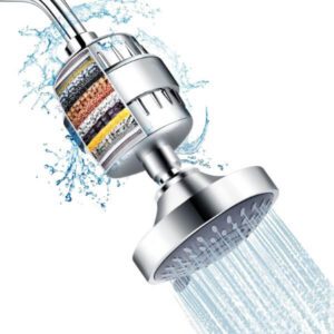 FEELSO Shower Head Combo (5 Spray Settings) - افضل راس دش