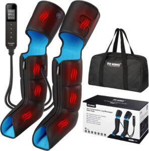 FIT KING Leg Massager with Heat for Circulation Upgraded S9059B