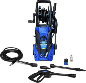 Ford 150 Bar Compact Electric Pressure Washer For Home And Car - افضل مضخة غسيل سيارات