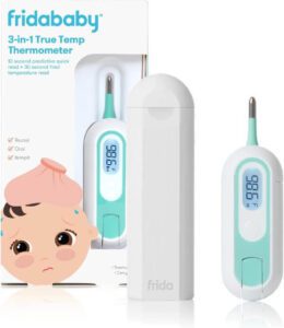 Frida Baby 3-In-1 True Temp Digital Thermometer For Fevers