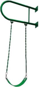 Funz Swing wall iron with swing seat and chains for outdoor activity