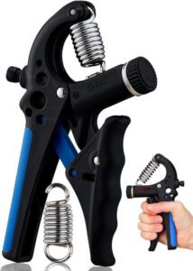 GD Grip2 Hand Grip Strengthener (Grip Strength Trainer) Adjustable Gripper (22~77lbs)