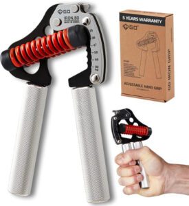 GD IRON GRIP Hand Grip Strengthener (Adjustable hand grips for strength training) - افضل مقبض يد