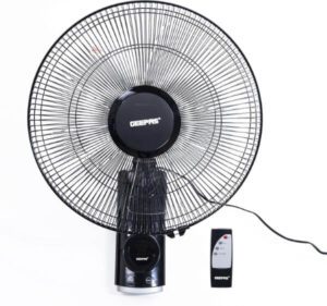 Geepas 16 Inch Wall Fan Black Gf9479N - احسن انواع المراوح الحائط