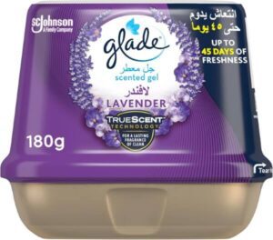 Glade Air Freshener Scented Gel with Lavender Scent Car Freshener 180g - افضل معطر جو