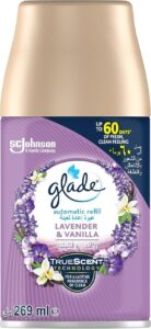 Glade Automatic Air Freshener Spray Refill with Lavender & Vanilla Scent 269ml