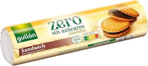 Gullon ZERO No Added Sugar SANDWICH CHOCO Biscuits 250G