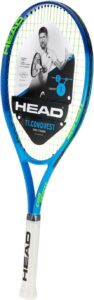 HEAD Ti Conquest Tennis Racket Pre-Strung Head Light Balance 27 Inch Racquet (افضل مضرب تنس)