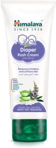 Himalaya Diaper Rash Cream Reduces Redness & Irritation Caused by Diapers - Free from Parabens 100ml