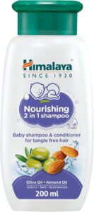 Himalaya No Tears 2in1 Nourishing Baby Shampoo & Conditioner with Olive & Almond Oils