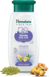 Himalaya No Tears Gentle Baby Bath with Chickpeas and Green Grams 400ml - افضل غسول جسم للاطفال