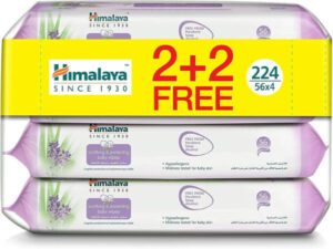 Himalaya Soothing And Protecting Baby Wipes 4 Pieces - افضل مناديل مبلله للاطفال