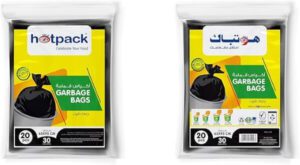 Hotpack garbage bag 65x95cm regular economy 30 gallon 20 pieces