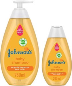 Johnson's Baby Shampoo 750ml + 200ml Free - افضل شامبو للاطفال