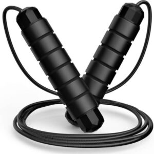 Jump Rope Tangle-Free Rapid Speed Jumping Rope Cable with Ball Bearings - افضل انواع حبل النط