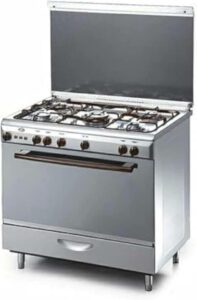 Kiriazi Gas Cooker Size 80 x 60 cm 5 Burners