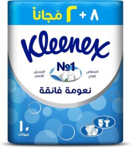 Kleenex Ultra Soft Facial Tissue 2 PLY 10 Soft Packs x 114 Sheets